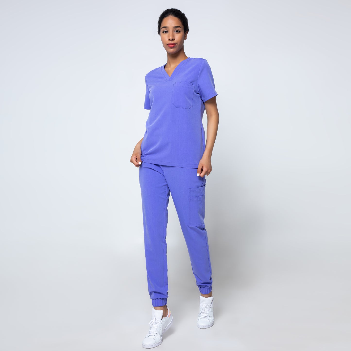 YUHON Female Scrubs Set In Stock (FT042 + FP029)