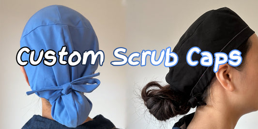 Introducing the Next Level of Style and Comfort: Custom Scrub Caps!