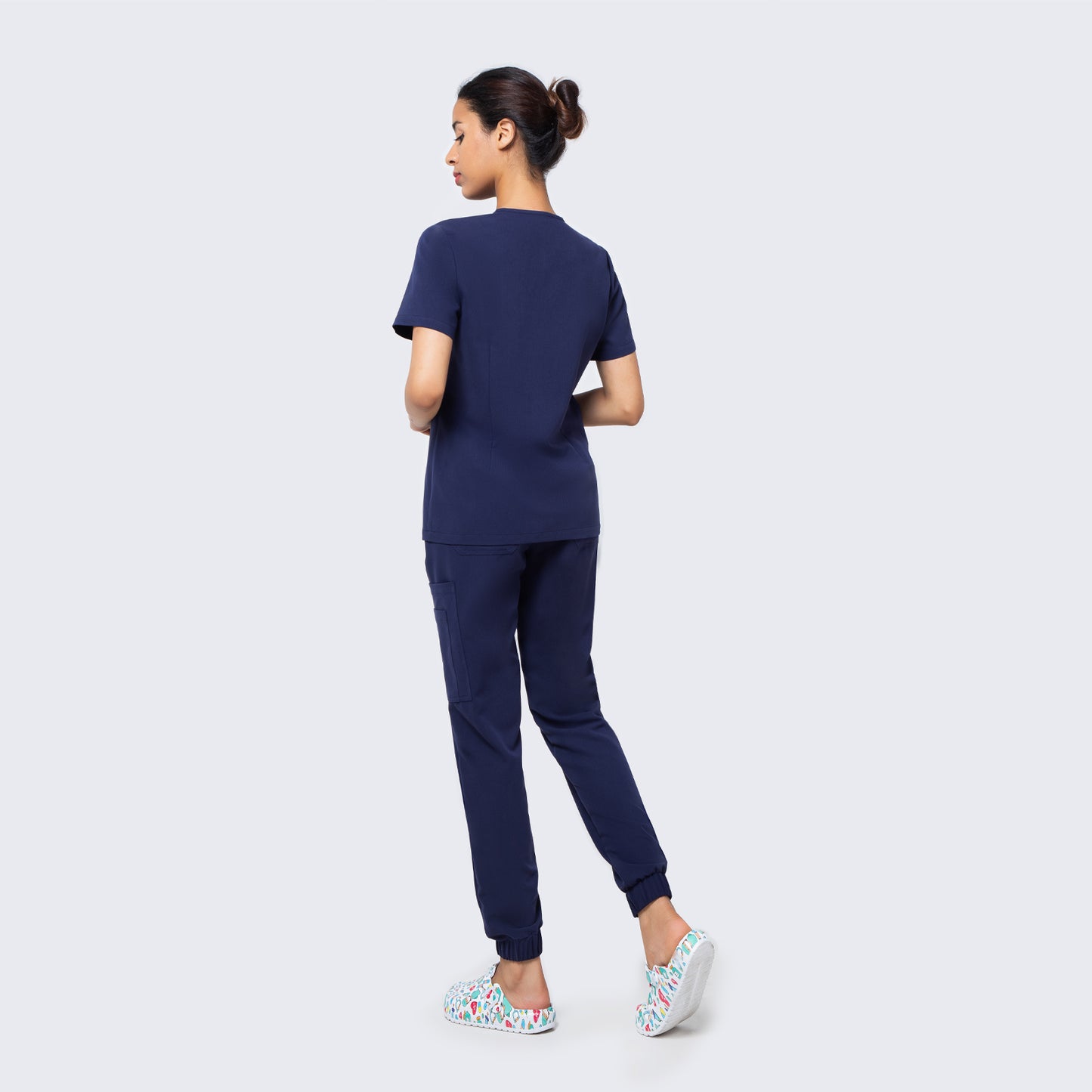 YUHON Female Scrubs Set In Stock (FT042 + FP029)