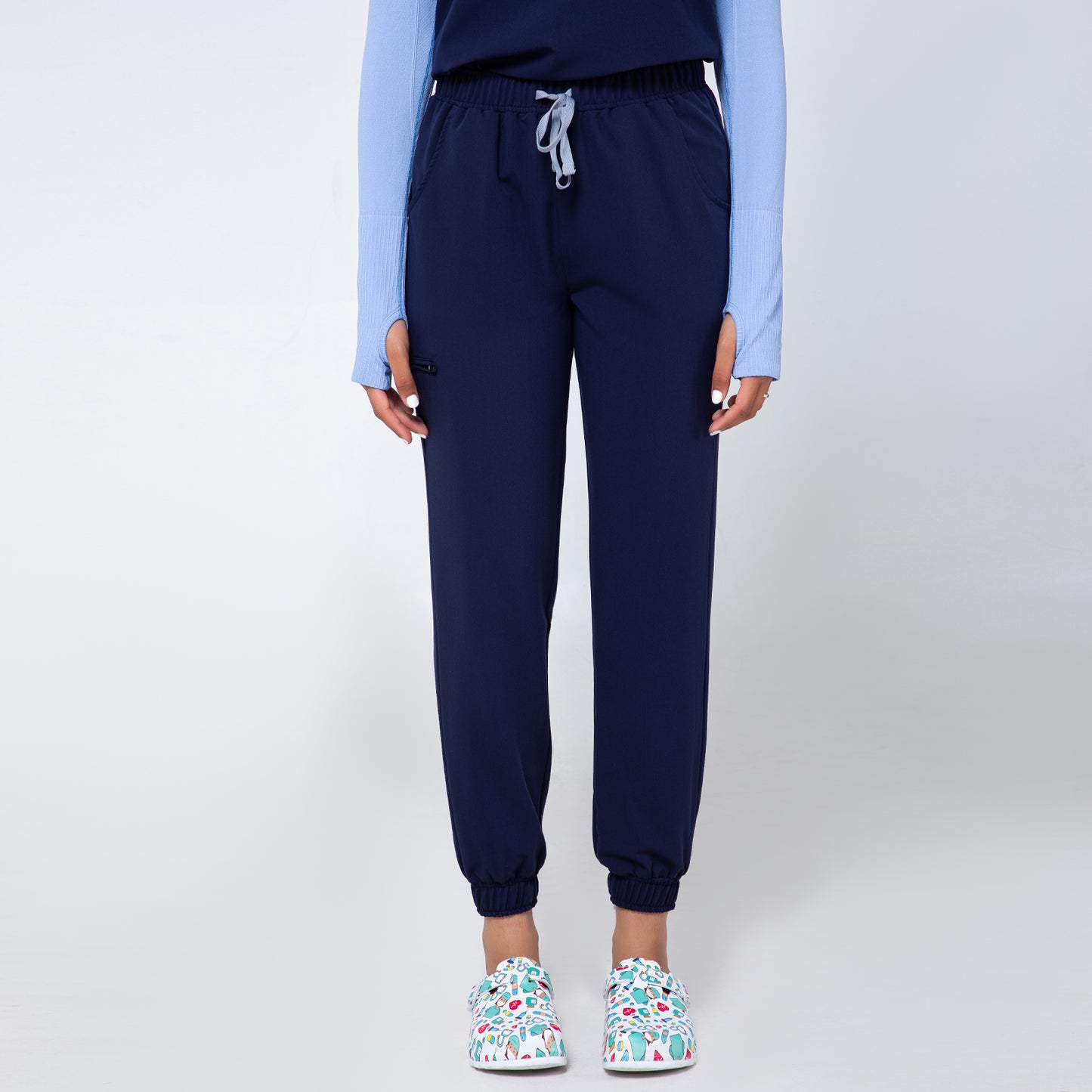 YUHON Female Scrubs Set In Stock (FT001 + FP001)