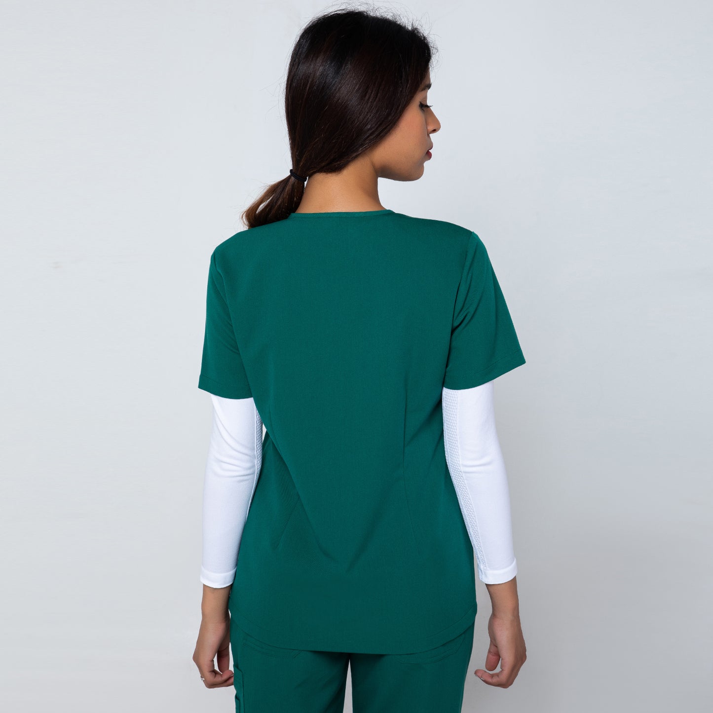 YUHON Female Scrubs Set In Stock (FT042 + FP029)