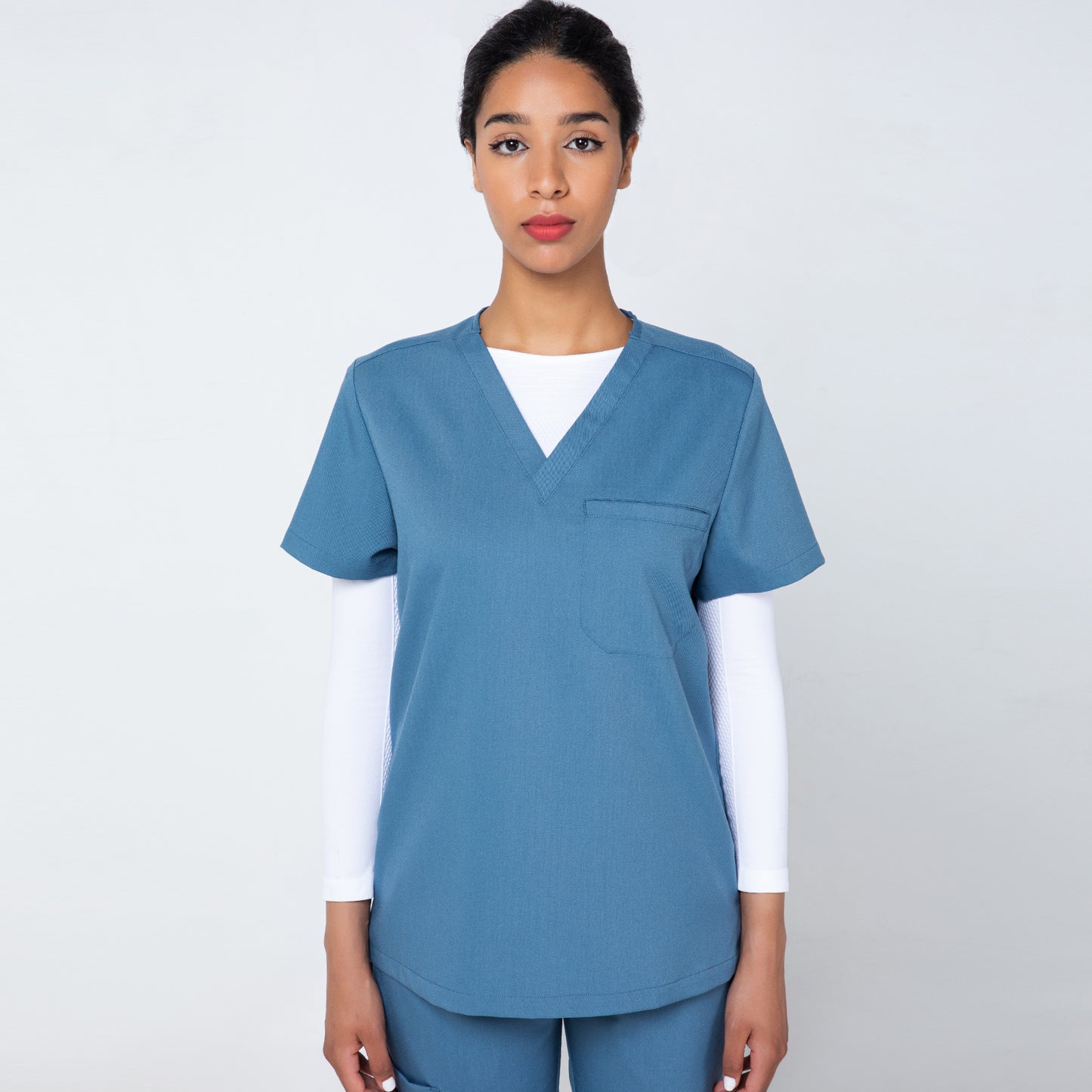 YUHON Female Scrubs Set In Stock (FT035 + FP023)